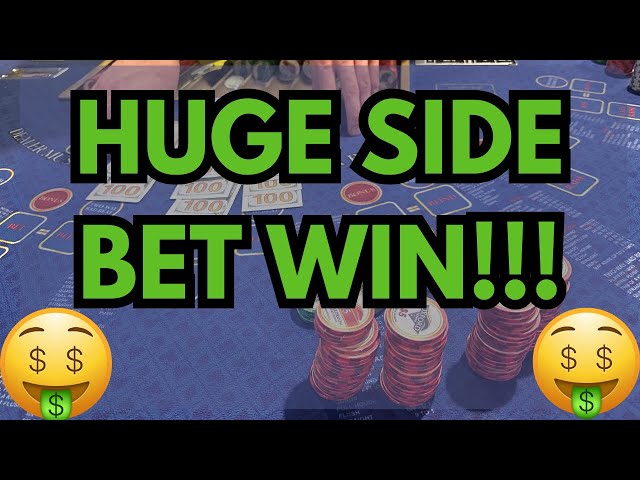 WILD CARD STUD POKER! HUGE SIDE BET WIN!!!