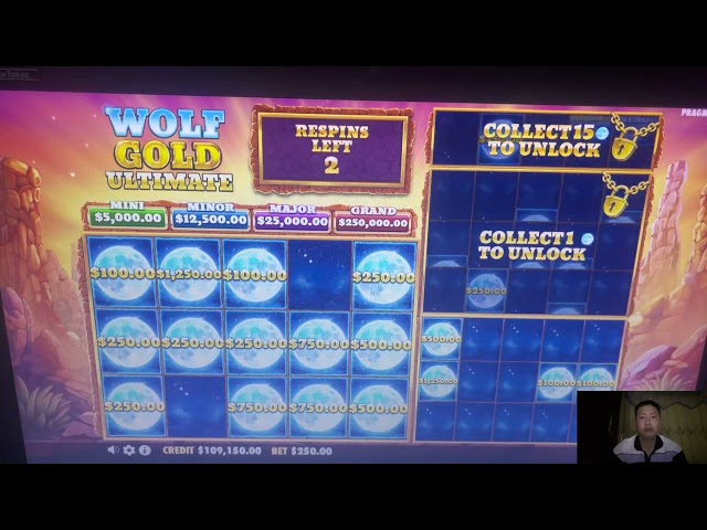 Win $19,700 Wolf Gold On Slot Machine