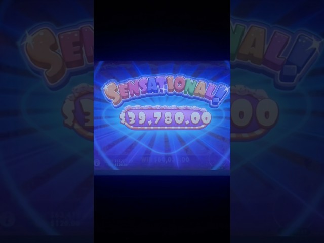 Win 39,780 on a slot machine Sugar Rush