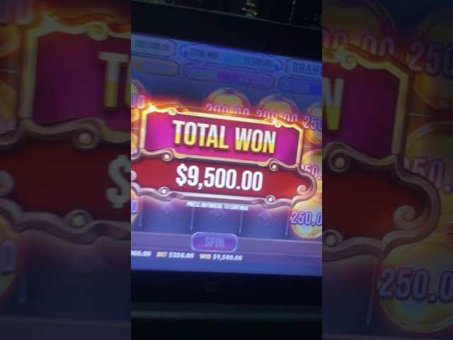 Win $9,500 On A Slot Machine