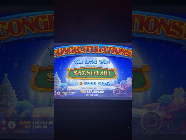 wow ! Big win $57,804 on a slot machine #slot #slotsensation #casino #arcademachine #jackpot #slots