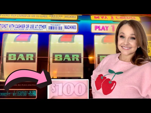 $100 Double Diamond Classic Old School Slot in Las Vegas! Plus NEW Mo’ Mo’ Mo’ Mummy Slot Jackpot!