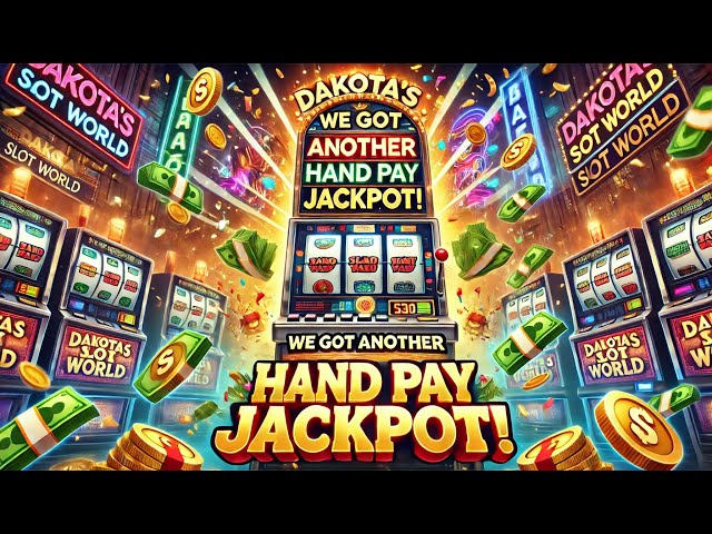 Dakotas Slot World: We Got ANOTHER Handpay Jackpot!