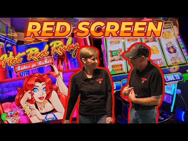 Is Hot Red Ruby the New Machine for Casino Wins? * red screen vgt * #casino