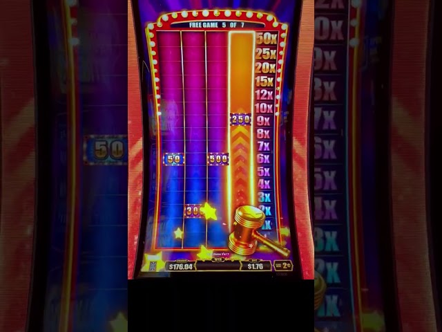 JACKPOT CARNIVAL EXTREME 50X HAMMER BONUS #slotmachine #casino #jackpot