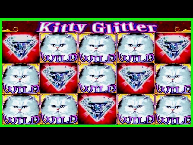 JACKPOT HANDPAY$300 BETSKITTY GLITTER HIGH LIMIT SLOT MACHINE BUENO DINERO MUSEUM SLOTS IGT