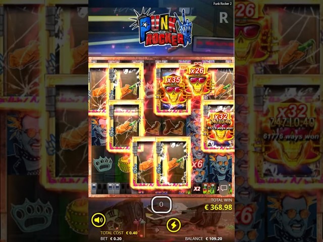 MAX WIN ON PUNK ROCKER 2 | Nolimit City Slot Biggest Wins