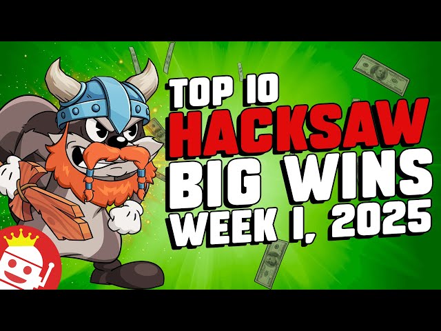 TOP 10 HACKSAW GAMING MAX WINS OF WEEK #1 – 2025