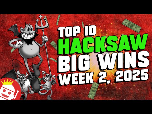 TOP 10 HACKSAW GAMING MAX WINS OF WEEK #2 – 2025