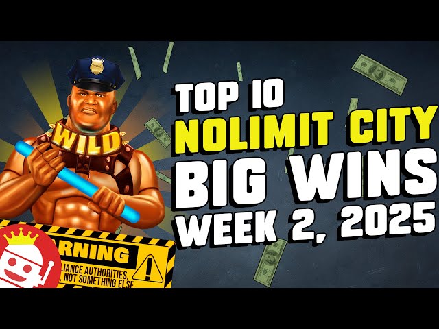 TOP 10 NOLIMIT CITY COMMUNITY BIGGEST WINS OF WEEK #2 – 2025