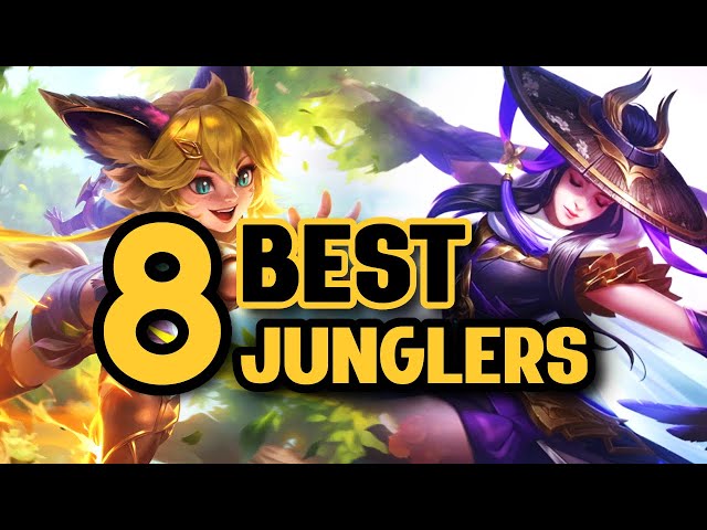 The 8 BEST JUNGLERS to CRUSH SoloQ (Jan 2025)