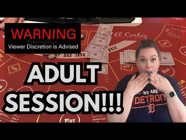 ULTIMATE TEXAS HOLD ‘EM in LAS VEGAS! ADULT SESSION!!!