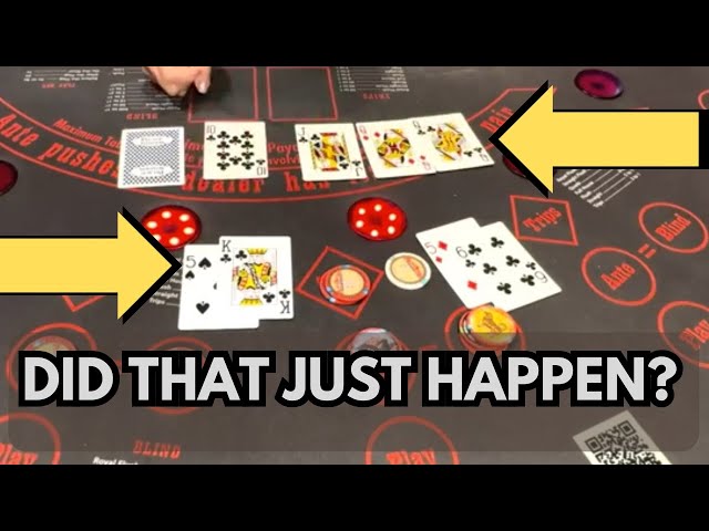 ULTIMATE TEXAS HOLD ‘EM in LAS VEGAS! DID THAT JUST HAPPEN??