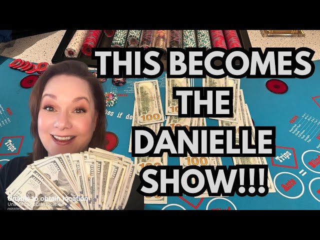 ULTIMATE TEXAS HOLD ‘EM in LAS VEGAS! THIS BECOMES THE DANIELLE SHOW!!!