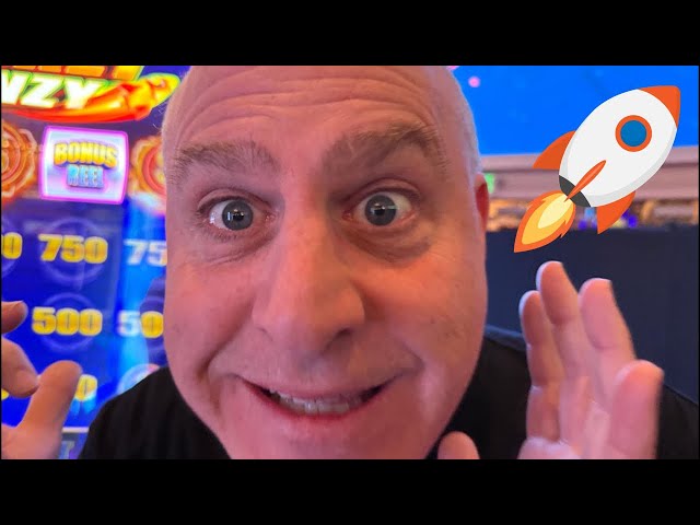 WORLD PREMIERE OF THE HOT NEW ROCKET FRENZY SLOT!!!