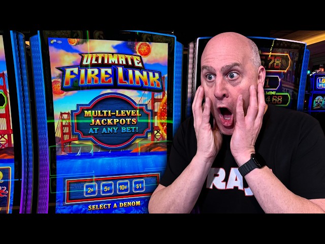 MASSIVE ULTIMATE FIRE LINK JACKPOT BRINGS THE HEAT!!!